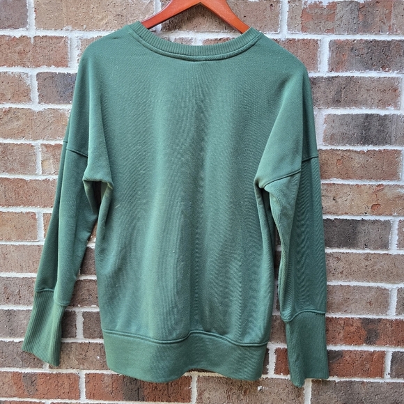 Nike Green and Gold Green Bay Packers Women's Crew Neck Sweater - Picture 6 of 9